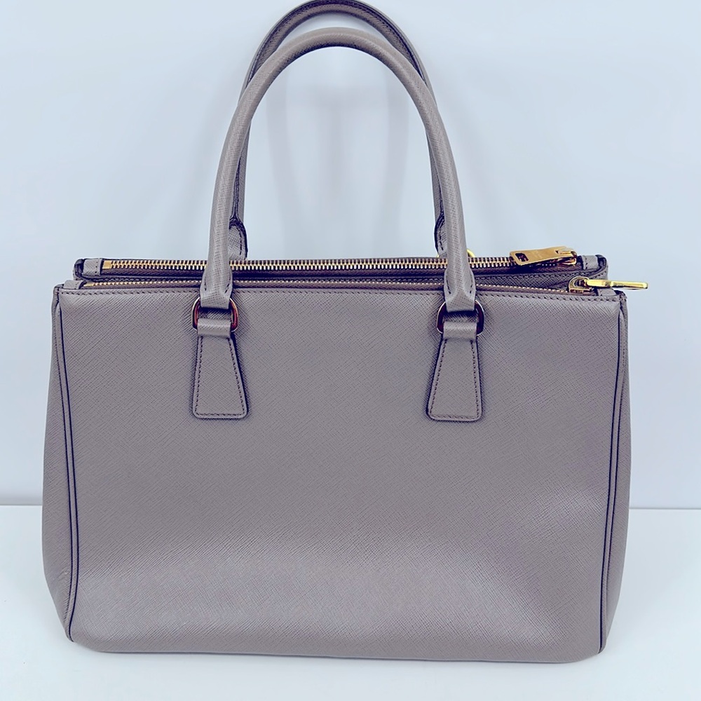 Authenticated PRADA Galleria Saffiano Bag -Beige - Picture 5 of 17